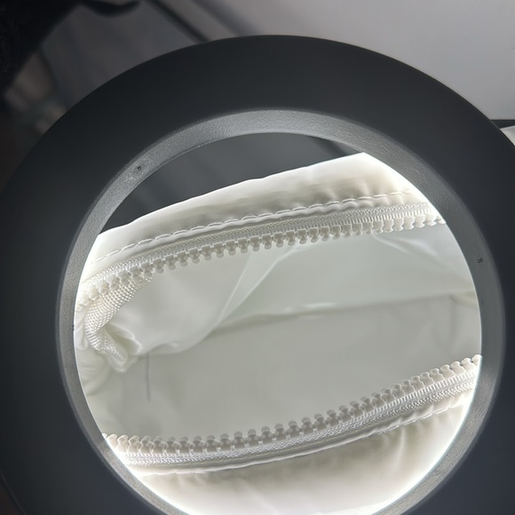 CHANEL Beauty Pouch, White with Black Handles - Picture 9 of 10